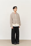 Pars Cropped Striped Zip Up