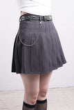 Elysium Belt Pleated Skirt