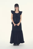 Elvere frill long skirt