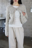 Shine Angora Cardigan