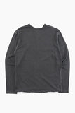 Lenz washed henley-neck long sleeve