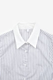 Caelum collar striped shirt