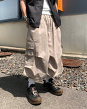 Twill Cotton Cargo Bermuda Pants