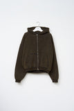 Salt Washed Zip Hoodie