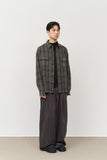 Le Pigment Dyeing Check Shirt
