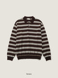 Autumn Striped Collar Knit