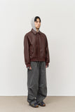 Base Leather Blouson