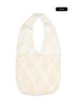 Floral pattern see-through bag
