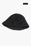 Pearl knit bucket hat