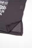 Solari see-through print tee
