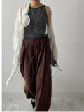 Dog Stripe Boat Neck Sleeveless