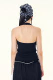 Coast halterneck ribbed top