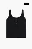 Tanoa button sleeveless top