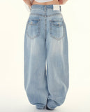Rina stitch pocket denim pants