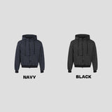Dot Fleece Hooded Jacket