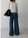 537 High Waist Wide Denim Pants