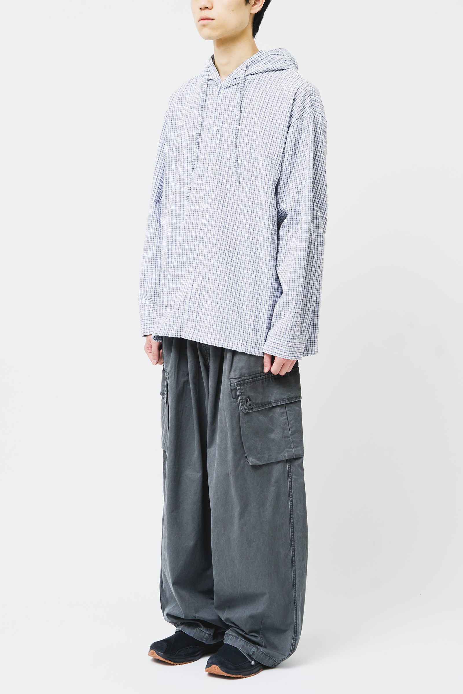 【HI FI FNK】Area Balloon Washed Pants HI FI FNK(ハイファイファンク) - エリアバルーンウォッシュ加工
