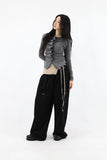 Eco shirring cardigan