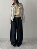 Maple Button Sleeveless Knit