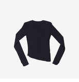 Pulse Unbalanced Finger Hole Slim Tee