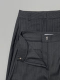 [FW] Striped One-Tuck Wide Slacks
