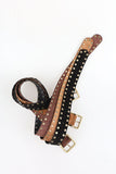 Bronze Suede Belt