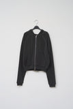 (W) Moon Pigment Waffled Zip Hoodie