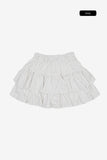 Nalaya dot frill mini skirt