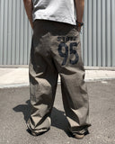 Back Printing Nylon Banding Pants