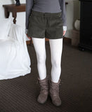 Colin Studded Corduroy Shorts
