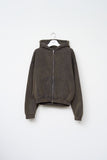 Salt Washed Zip Hoodie