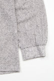 Bettie sheer button up hoodie