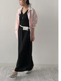 Creek Knit Shirring Sleeveless