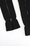 Zipper Fold Leg Warmers