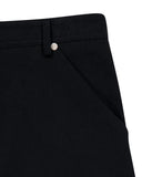 A-LINE COTTON SLIT SKIRT