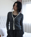 Harris Twill Knit Cardigan