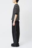 Vesta Striped Henley Knit