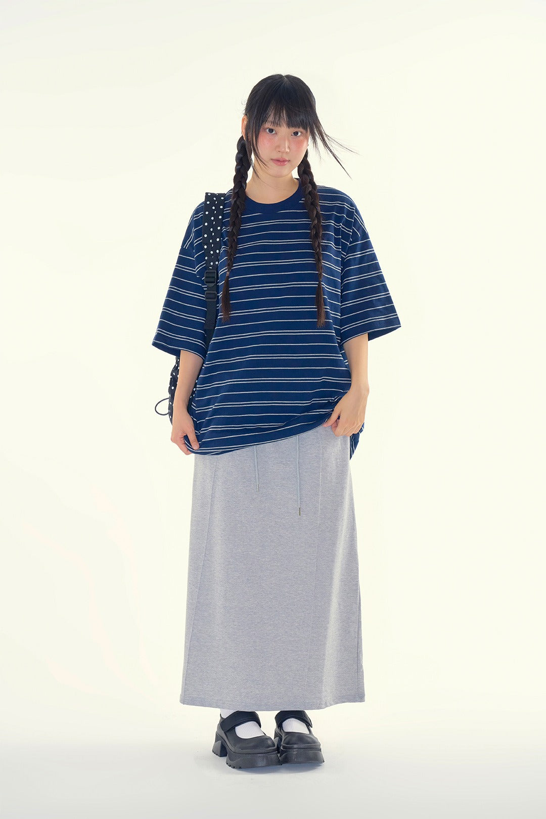 【Raucohouse】Awesome stripe loose fit t-shirt Raucohouse(ラウコハウス) - オーサムボーダールーズフィットT