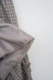 (W) Bunny Checked Skirt