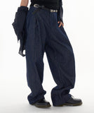 Muir non fade pintuck denim pants