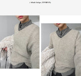 Helle V-Neck Strap Knit