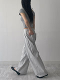 Neti Nylon Wide Pants
