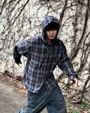 Vintage Check Hood Shirt