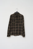 (W) Mint Checked Shirt