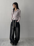 Warmer Stripe Hood Neck T-Shirt