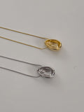 Egg Drop Layered Necklace