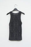 (W) Leaf Sleeveless