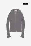 Solune net collor cardigan