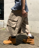 3D Pocket Bermuda Banding Pants