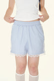 Choa lace track shorts